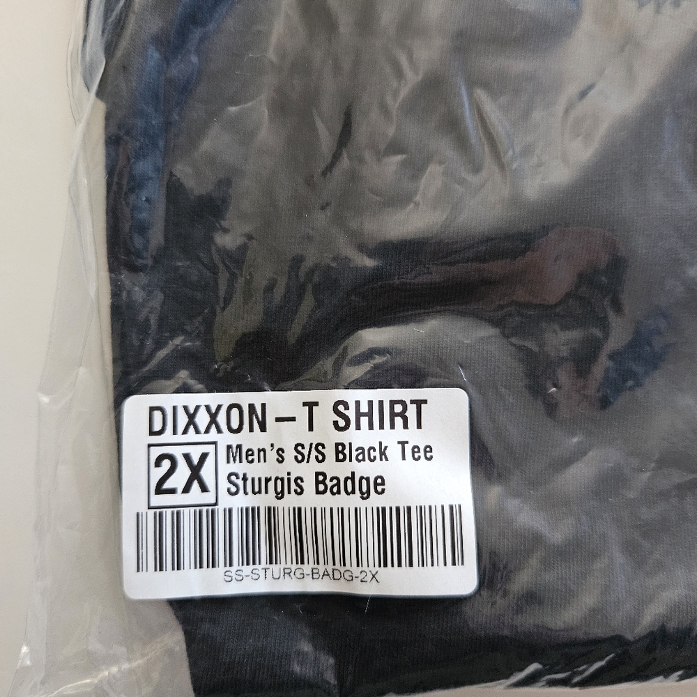 Genuine Dixxon Flannel Co Sturgis SD Badge Black Tee T-shirt XL 2XL 3 XL - Picture 4 of 6
